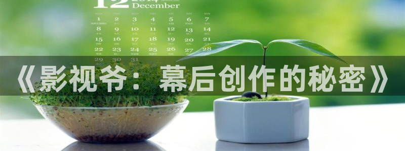 蓝莓 视频：《影视爷：幕后创作的秘密》